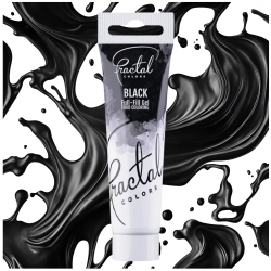 BARWNIK spożywczy w żelu CZARNY DO TORTU fractal black TUBKA 30g